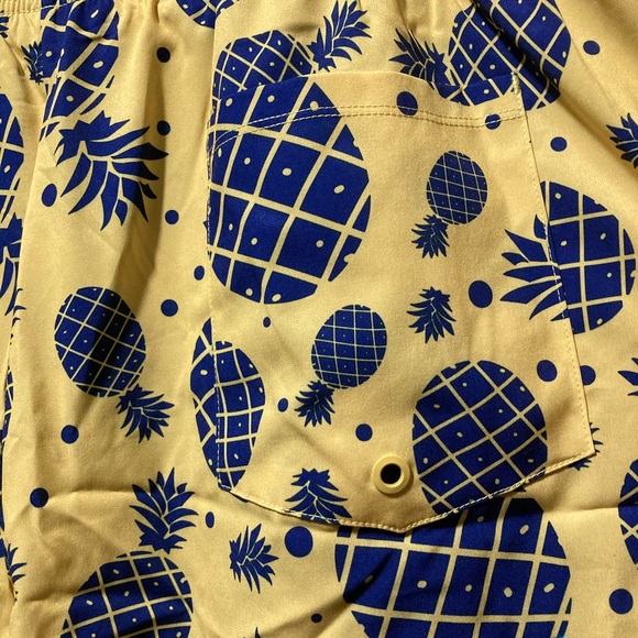 HODO SPORTS SWIM TRUNKS, PINEAPPLES, BEACH, POOL, MEN, BOYS - Picture 8 of 8